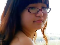 Szőrös nerdy tini gita jellege és Térkép szamár meztelen!